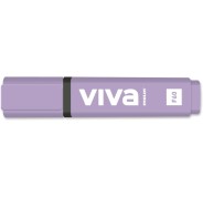 Molin Viva Marcador Fluorescente - Trazo entre 1 y 5mm - Tinta con Base de Agua - Color Violeta