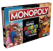 Monopoly Super Mario Bros La Pelicula Juego de Tablero - Tematica Compra/Venta/Videojuegos - De 2 a 6 Jugadores - A partir de 8 Años - Duracion 45min. aprox.