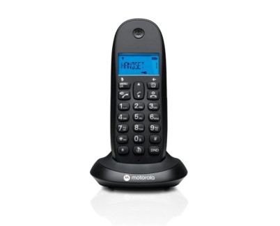 Motorola C1001L Telefono Inalambrico Dect - Identificador de Llamada - Manos Libres
