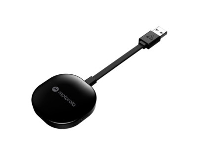 Motorola MA1 Adaptador Inalambrico Android Auto - WiFi - Bluetoth 5.0 - Color Negro