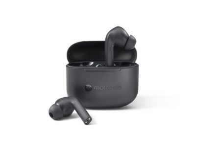 Motorola Moto Buds 065 Auriculares True Wireless - Bluetooth 5.3 - Hasta 17 Horas Autonomia - Color Negro