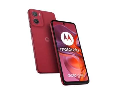 Motorola Moto G05 Smartphone Pantalla 6.67\" - 4GB - 256GB - Camara 50mp - Bateria 5200mAh - Admite Carga de 18W - Color Rojo