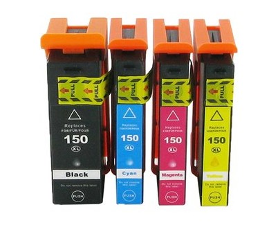 Compatible Pack 4 x Tinta LEXMARK 150XL