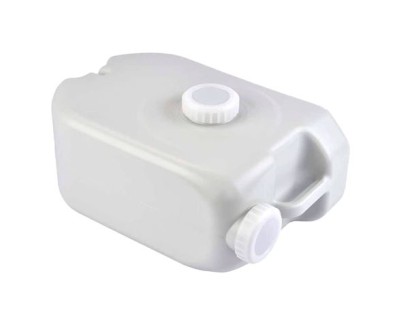 Muvip Baño Portatil - Capacidad 24 Litros - Material de Polietileno de Alta Calidad - Compatible con Inodoros y Lavabos Muvip - Color Blanco