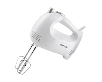 Muvip Batidora Amasadora de Mano para Reposteria 400W - 5 Velocidades - 2 Conjuntos de Varillas - Boton Turbo