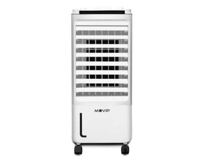 Muvip Climatizador 7.5 Litros, 80W, 3 Velocidades, Oscilación 70º, Temporizador, Humidificador, Caudal 280m³/h, con Ice-Pack