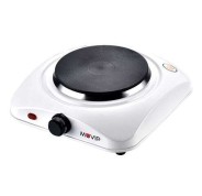 Muvip Cocina Electrica 1 Fuego 1000W - 5 Niveles de Potencia - Color Blanco