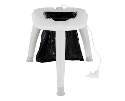 Muvip Inodoro Seco Portatil 4 Litros + Pulverizador - Color Blanco