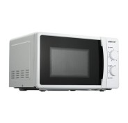 Muvip Microondas - Capacidad 20L - Potencia 700W - 6 Niveles de Potencia - Temporizador 30min - Descongelacion - Color Blanco