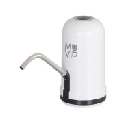 Muvip MV0636 Dispensador de Agua Portatil - Adaptadores para Garrafas de Hasta 20 Litros - Bateria Recargable - Compacto - Indicador LED