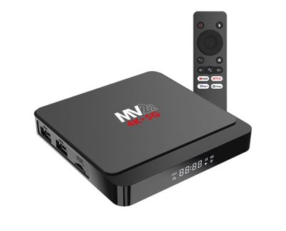Muvip MV22 Mini PC Smart TV 4K 5G - Android 14 - Quad Core - 2GB RAM - 16GB - Color Negro