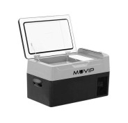 Muvip Nevera de Compresor Portatil 20 Litros 50W - Asas de Transporte - Compresor Silencioso - Color Negro