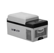 Muvip Nevera Portatil con Compresor 20L Bluetooth, USB - Temperatura -20º/+20º - Conexion 12/24/220V - Consumo 45W - Proteccion Bateria del Vehiculo - Compresor Silencioso - Medidas 59.8x32x32cm - Color Gris