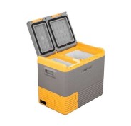 Muvip Nevera Portatil con Compresor 40 Litros Doble Zona - Asas de Transporte - Compresor Silencioso - Color Gris