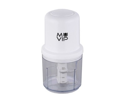 Muvip Picadora de Alimentos 400W - Recipiente con Capacidad 0.5L - Cuchillas de Acero Inoxidable - Botón para Control de Velocidad