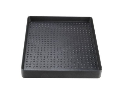 Muvip Plancha De Asar para Cocina Portatil - Zona Recoge Grasa - Bordes Antisalpicaduras - Revestimiento Antiadherente - Ideal para Cocinas Portatiles de 1 Quemador  - Compatible con MV0614, MV0336, MV0337