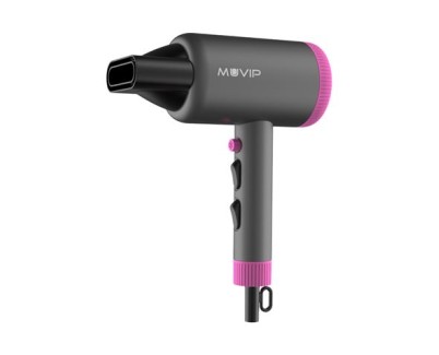 Muvip Pro Luxe Secador de Pelo 2000W - Motor DC - 2 Velocidades y 3 Temperaturas - Boton Aire Frio - Difusor de Aire - Cable 1,8m - Gancho para Colgar
