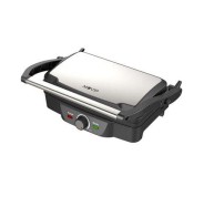 Muvip Sandwichera Grill 1600W - Apertura hasta 180º - Temperatura Regulable - Placa Superior Basculante - Asa Tacto Frio