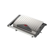 Muvip Sandwichera Grill Inox 750W - Placa Superior Basculante - Presion Uniforme - Asa Tacto Frio