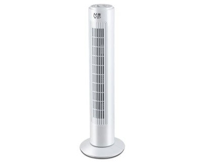 Muvip Ventilador de Torre - 50W - 3 Velocidades - Color Blanco