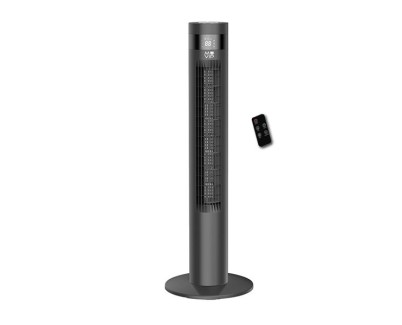 Muvip Ventilador de Torre - 50W - 3 Velocidades - Pantalla LED - Color Negro