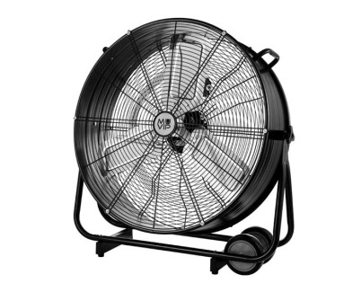 Muvip Ventilador Industrial de Suelo - 300W - 3 Velocidades - Color Negro