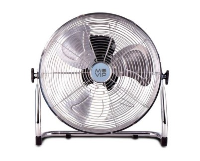 Muvip Ventilador Industrial de Suelo - 55W - 3 Velocidades - Color Plata
