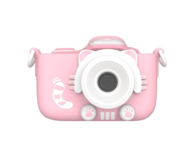 MyFirst Camera 3 Camara Digital Infantil - 16MP - Lente Macro - Portatil - Flash - Videos y Fotos en HD - Color Rosa