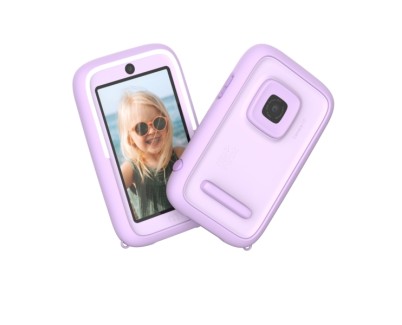 MyFirst Camera 50 Camara Digital Infantil - 20MP -Pantalla extragrande - Edicion con IA - Videoblog personal - Doble Lente - Videos y Fotos en HD - Color Rosa