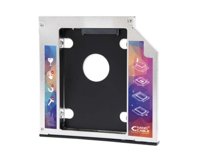 Nanocable Adaptador de Disco Duro de 7.0 mm para Unidad Optica de 9.5 mm en Portatil