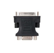 Nanocable Adaptador DVI a SVGA - 24+5/M-HDB15/H - Color Negro