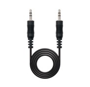 Nanocable Cable Audio Estereo Jack 3.5mm Macho a Jack 3.5mm Macho 10m - Color Negro