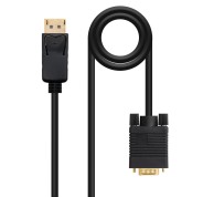 Nanocable Cable Conversor DisplayPort a VGA - DP/M - VGA/M - 1 m - Color Negro