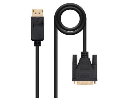 Nanocable Cable Conversor Displayport/M A Dvi/M - 1.0m - Color Negro