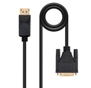 Nanocable Cable Conversor DisplayPort Macho a DVI Macho 2m - Color Negro