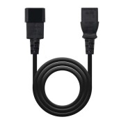 Nanocable Cable de Alimentacion CPU C13 Hembra a C14 Macho 1.50m - Color Negro