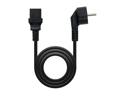 Nanocable Cable de Alimentacion CPU - Shucko CEE7 Macho a C-13 Hembra 1.50m - Color Negro