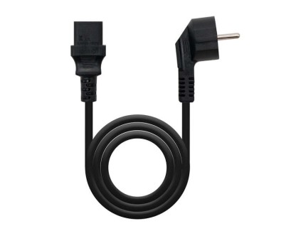 Nanocable Cable de Alimentacion CPU - Shucko CEE7 Macho a C-13 Hembra 5m - Color Negro