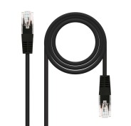 Nanocable Cable de Red Latiguillo RJ45 Cat.5e UTP AWG24 10m - Color Negro