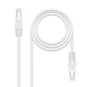 Nanocable Cable de Red Latiguillo RJ45 Cat.6 UTP AWG24 3m - Color Blanco