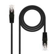 Nanocable Cable de Red Latiguillo RJ45 Cat.6 UTP AWG24 3m - Color Negro
