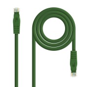 Nanocable Cable de Red Latiguillo RJ45 LSZH Cat.6a UTP AWG24 0.50m - Color Verde