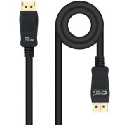 Nanocable Cable DisplayPort 1.4 Macho a DisplayPort 1.4 Macho 1m - Certificado VESA - Color Negro