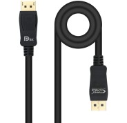 Nanocable Cable DisplayPort 1.4 Macho a DisplayPort 1.4 Macho 2m - Certificado VESA - Color Negro