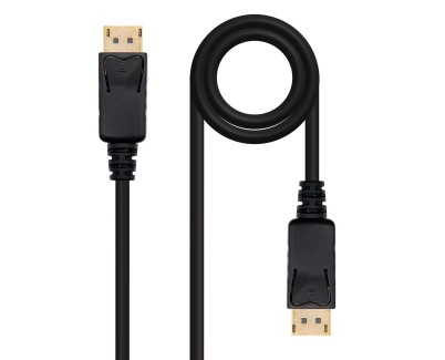 Nanocable Cable DisplayPort - DP/M - DP/M - 1.5 m - Color Negro