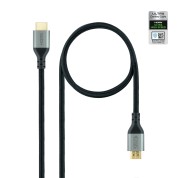 Nanocable Cable HDMI 2.1 Certificado Ultra HS M-M 1.5m - Color Negro