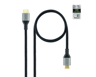 Nanocable Cable HDMI 2.1 Certificado Ultra HS M-M 1.5m - Color Negro