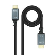 Nanocable Cable HDMI 2.1 IRIS 8K Macho a HDMI 2.1 IRIS 8K Macho 1m - Color Negro