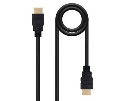 Nanocable Cable HDMI Alta Velocidad / HEC - A/M-A/M - 1.5m - Color Negro
