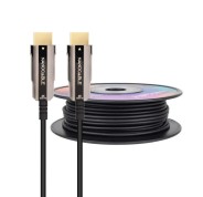 Nanocable Cable HDMI v2.0 AOC Macho a HDMI v2.0 Macho 100m - 4K@60Hz 18Gbps - Color Negro